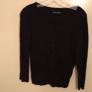 Black 3/4 length sleeve Express Cardigan